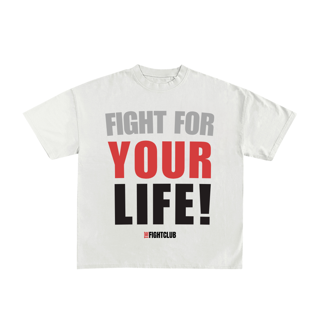 Big and Bold Fight for Your Life Tee – Red