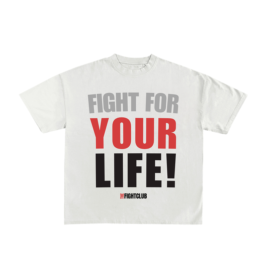 Big and Bold Fight for Your Life Tee – Red